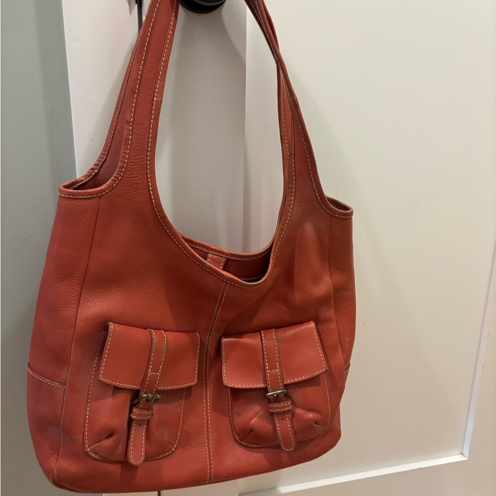 Boden Brown Leather Shoulder Bag